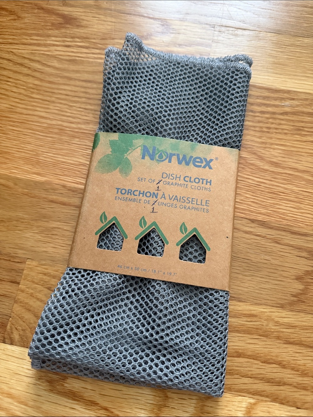 NEW Norwex Dish Cloth 1 Pack - Graphite